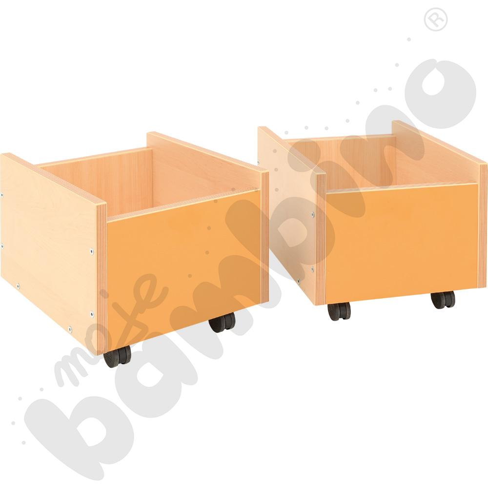 Pojemnik Flexi na kółkach - pomarańczowy