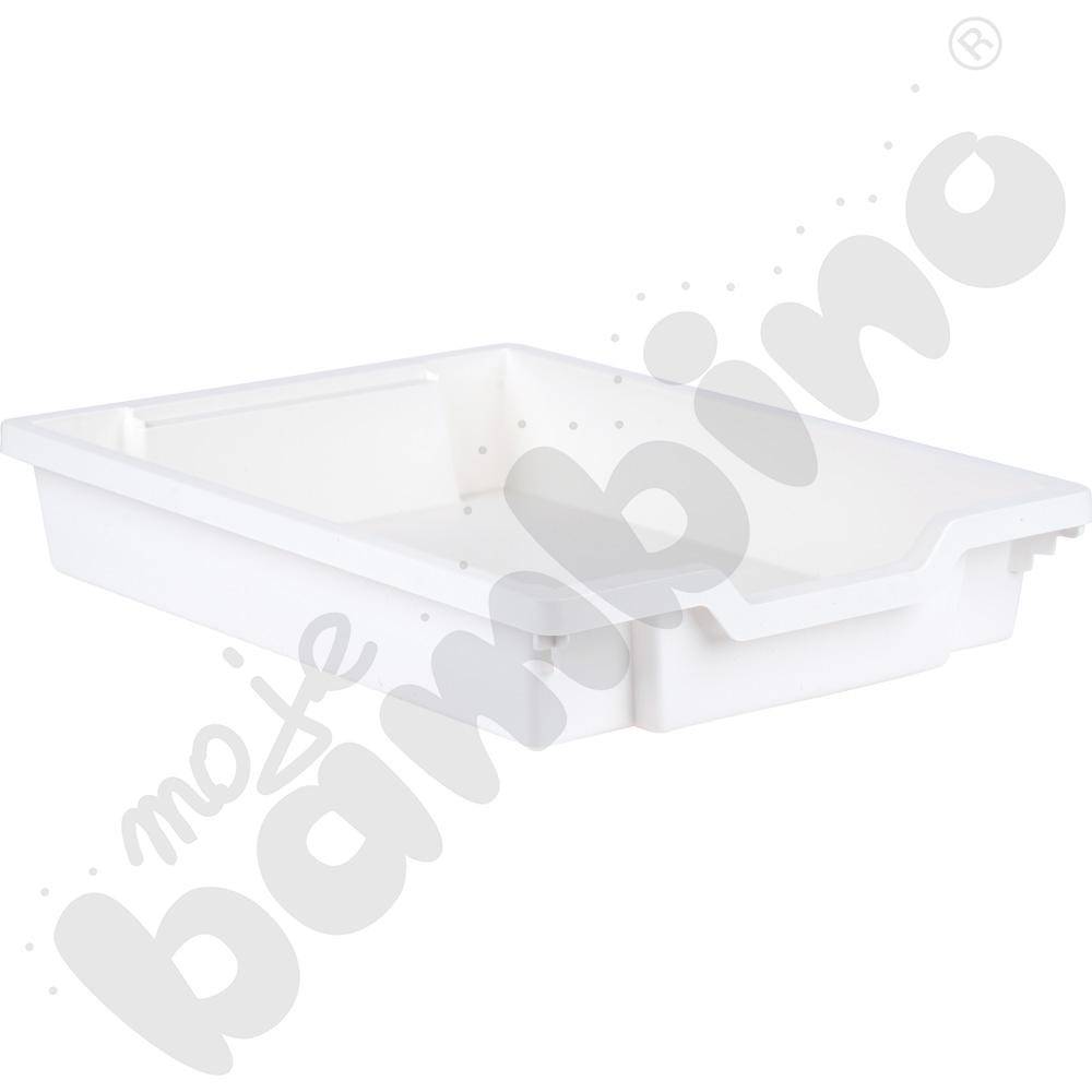 Pojemnik płytki - biały