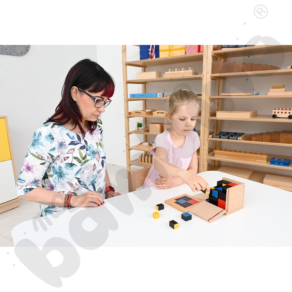 Kostka trójmianowa Montessori