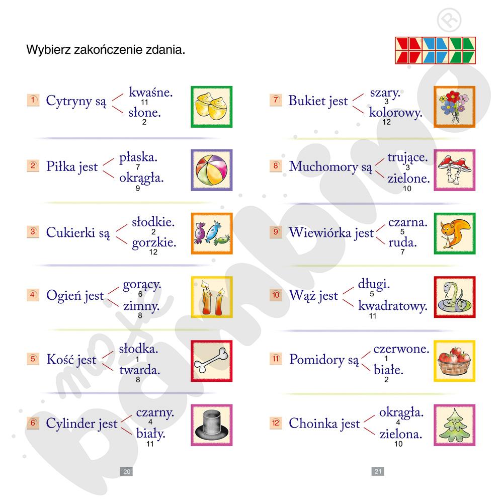 Łatwe ćwiczenia do nauki czytania cz. 3