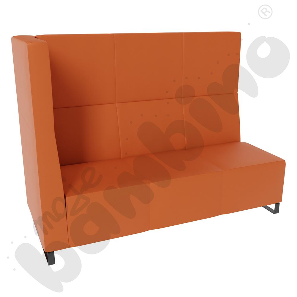 Sofa Universum 3-os. wys. 133 cm, bok średni lewy, tkanina MT07