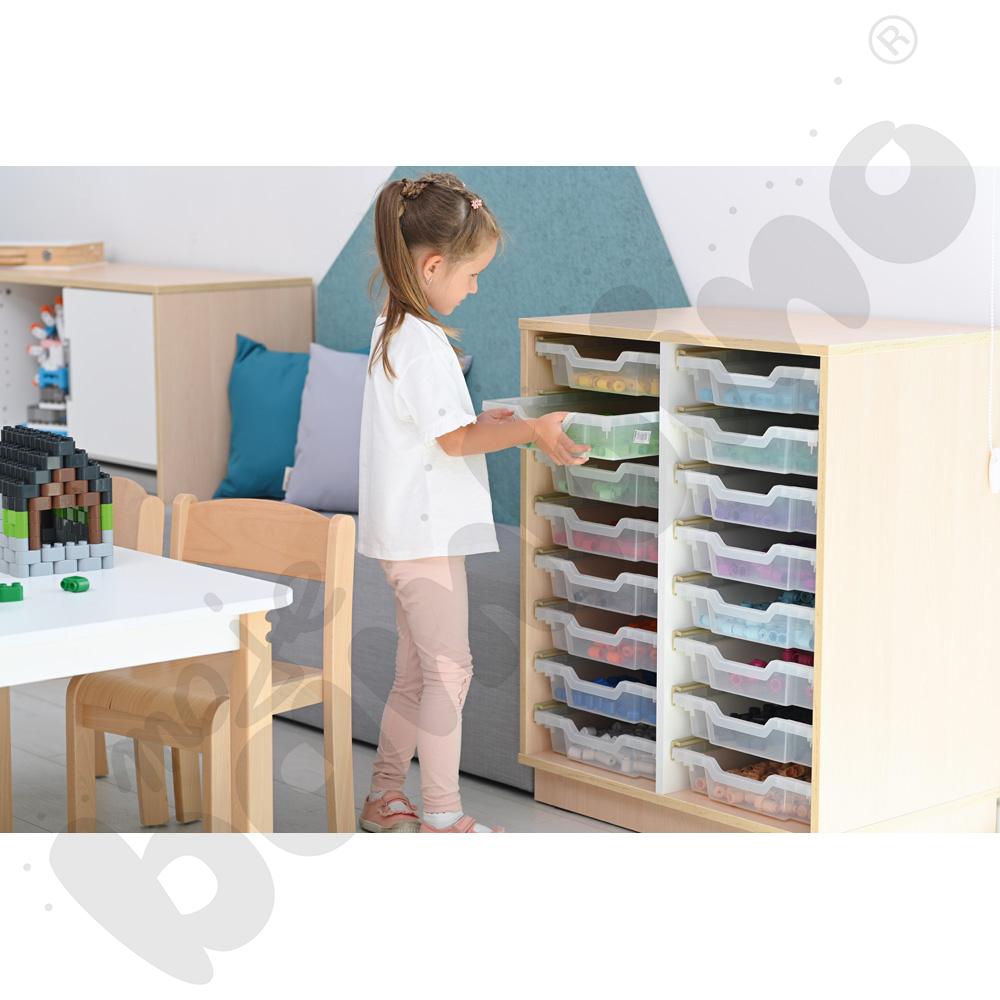 Szafka z klockami Botzees Wall - 2400 klocków