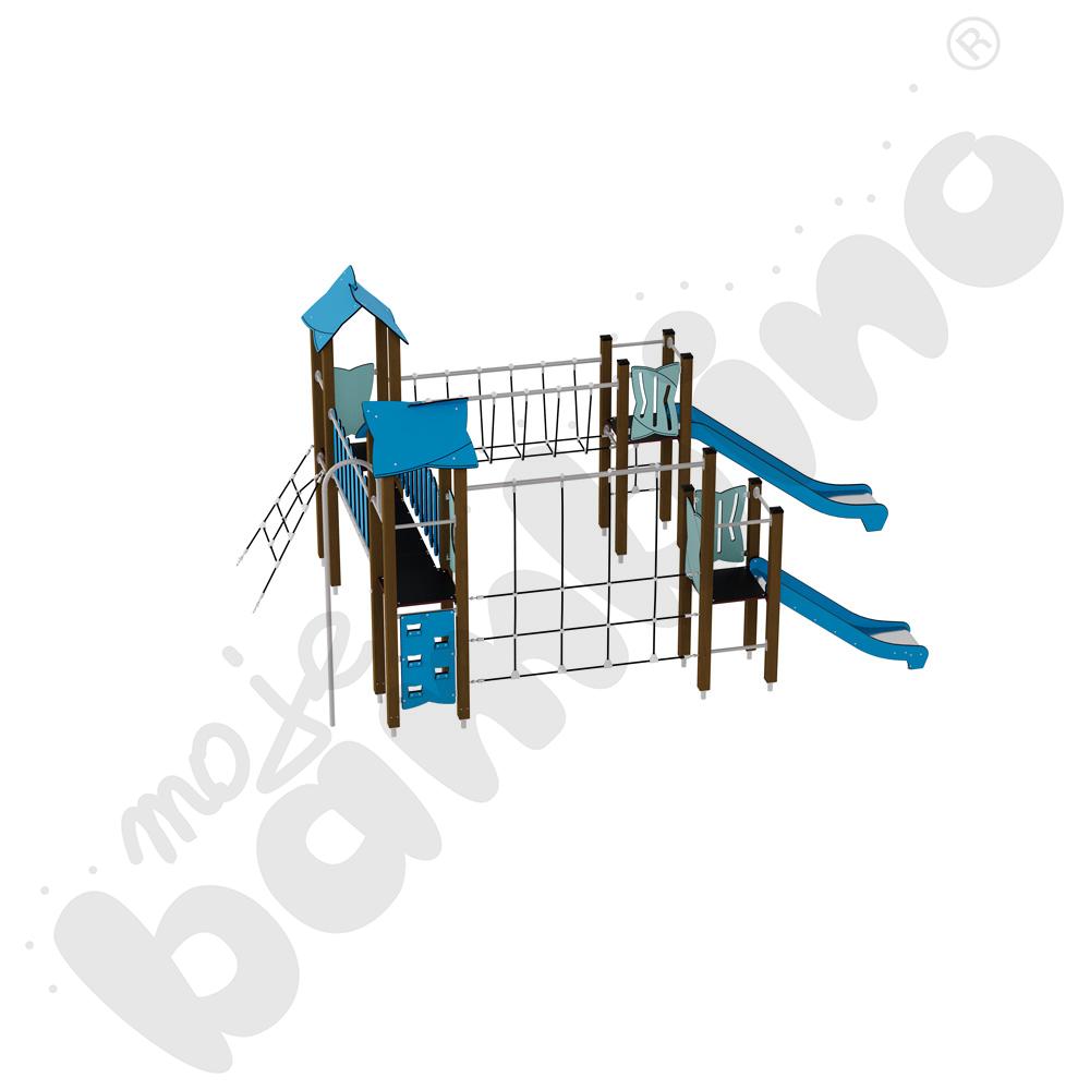 Zestaw Urbi 9, słupy drewniane B