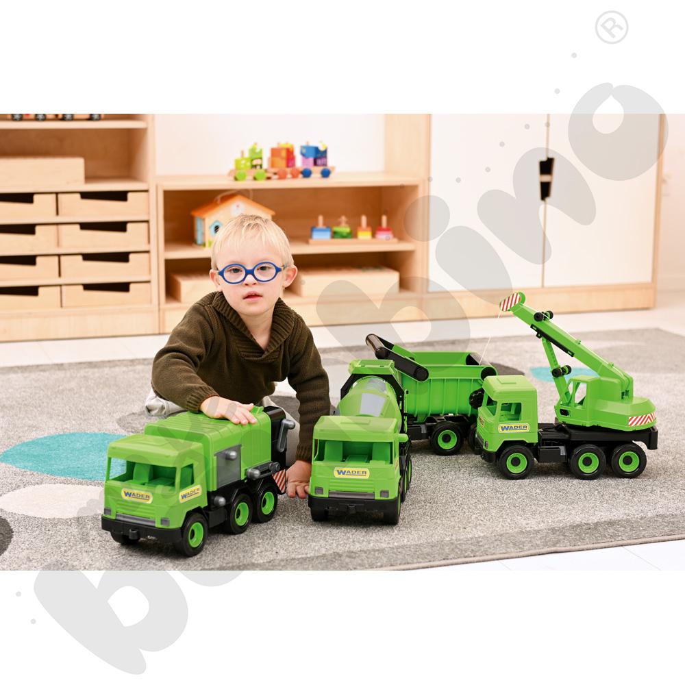 Middle Truck - śmieciarka Kacpra - zielona