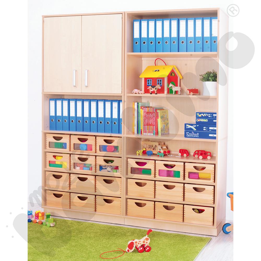 Nadstawka Flexi D, szer. 89 cm, brzoza Nadstawka Flexi D, szer. 89 cm, brzoza