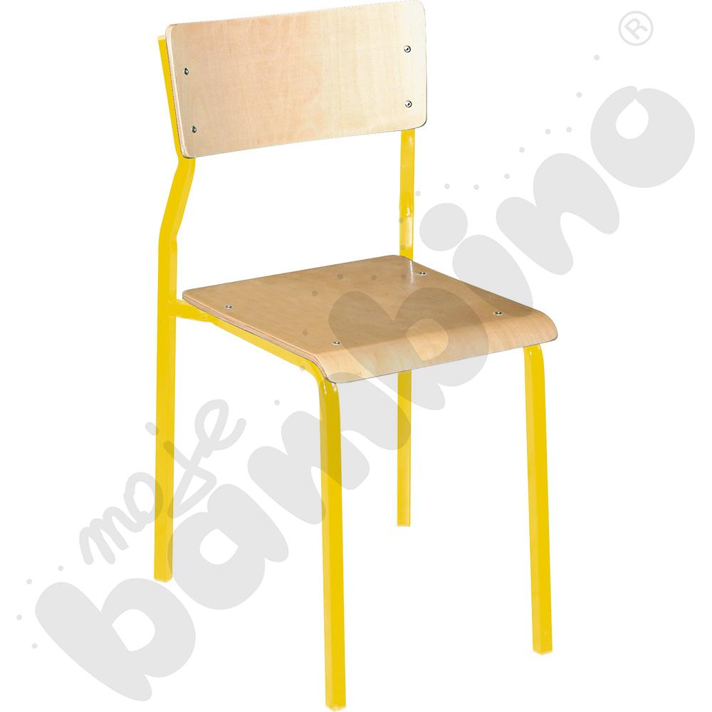 Krzesło B rozm. 6 żółte