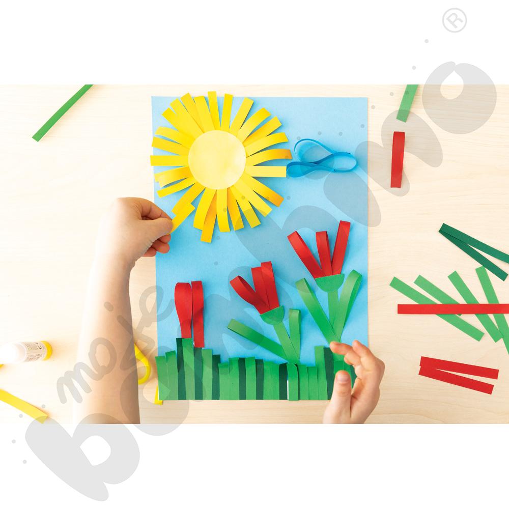 Papierowe paski kreatywne, 1  x 35 cm Papierowe paski kreatywne, 1  x 35 cm