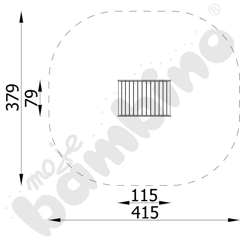 Mostek łukowy Terra z kotwami