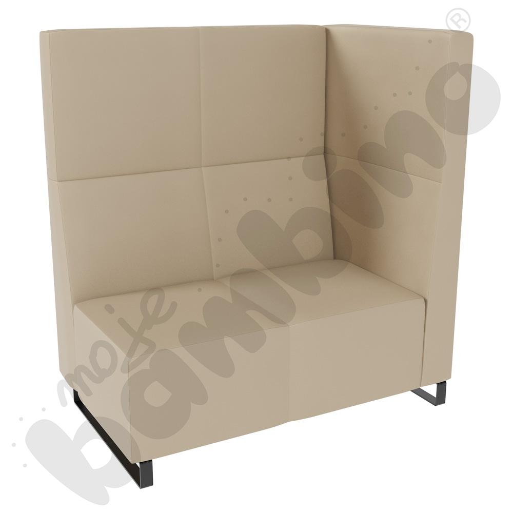 Sofa Universum 2-os. wys. 133 cm, bok średni prawy, tkanina MT05