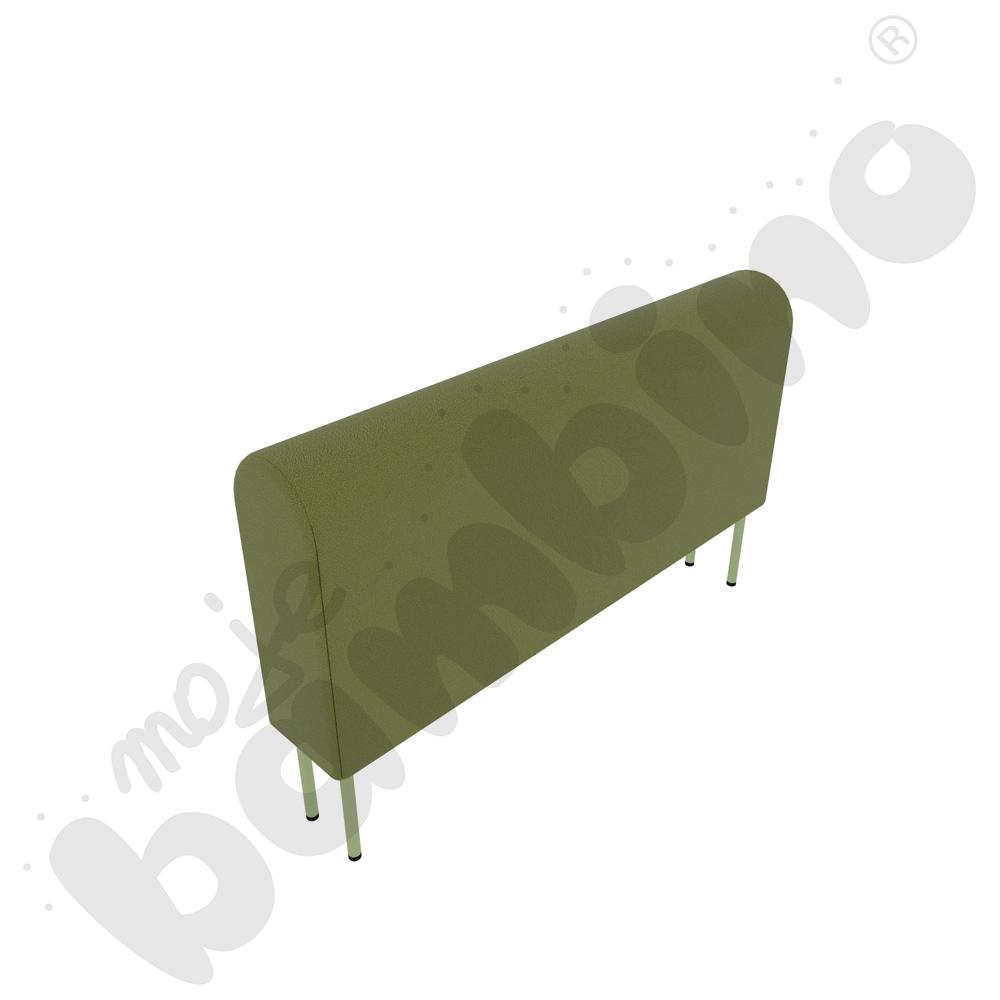 Moduł Versa 120x20x74 cm z plastikowymi stopkami, stelaż oliwkowy, tkanina BD17