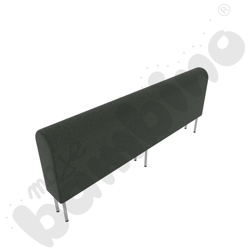 Moduł Versa 180x20x74 cm z plastikowymi stopkami, stelaż jasnoszary, tkanina RO33 Moduł Versa 180x20x74 cm z plastikowymi stopkami, stelaż jasnoszary, tkanina RO33