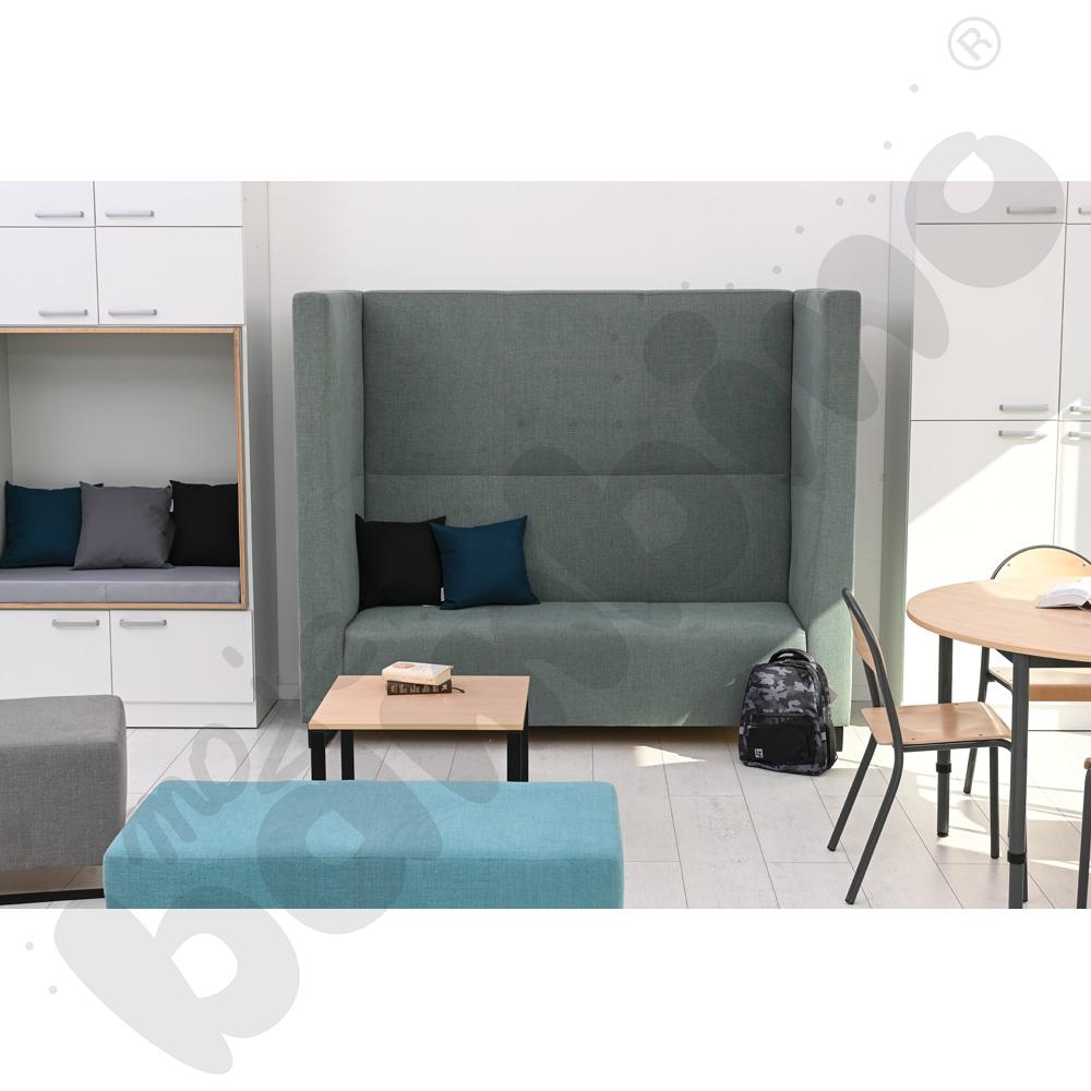 Sofa Universum 3-os. wys. 163 cm, 2 boki wysokie, tkanina KG01