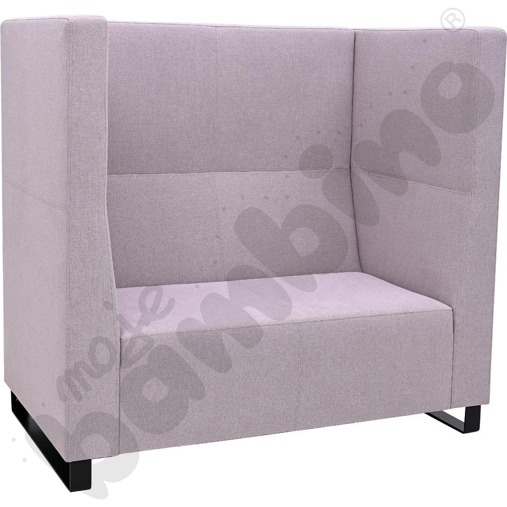 Sofa Universum 2-os. wys. 133 cm, 2 boki średnie, tkanina KG21