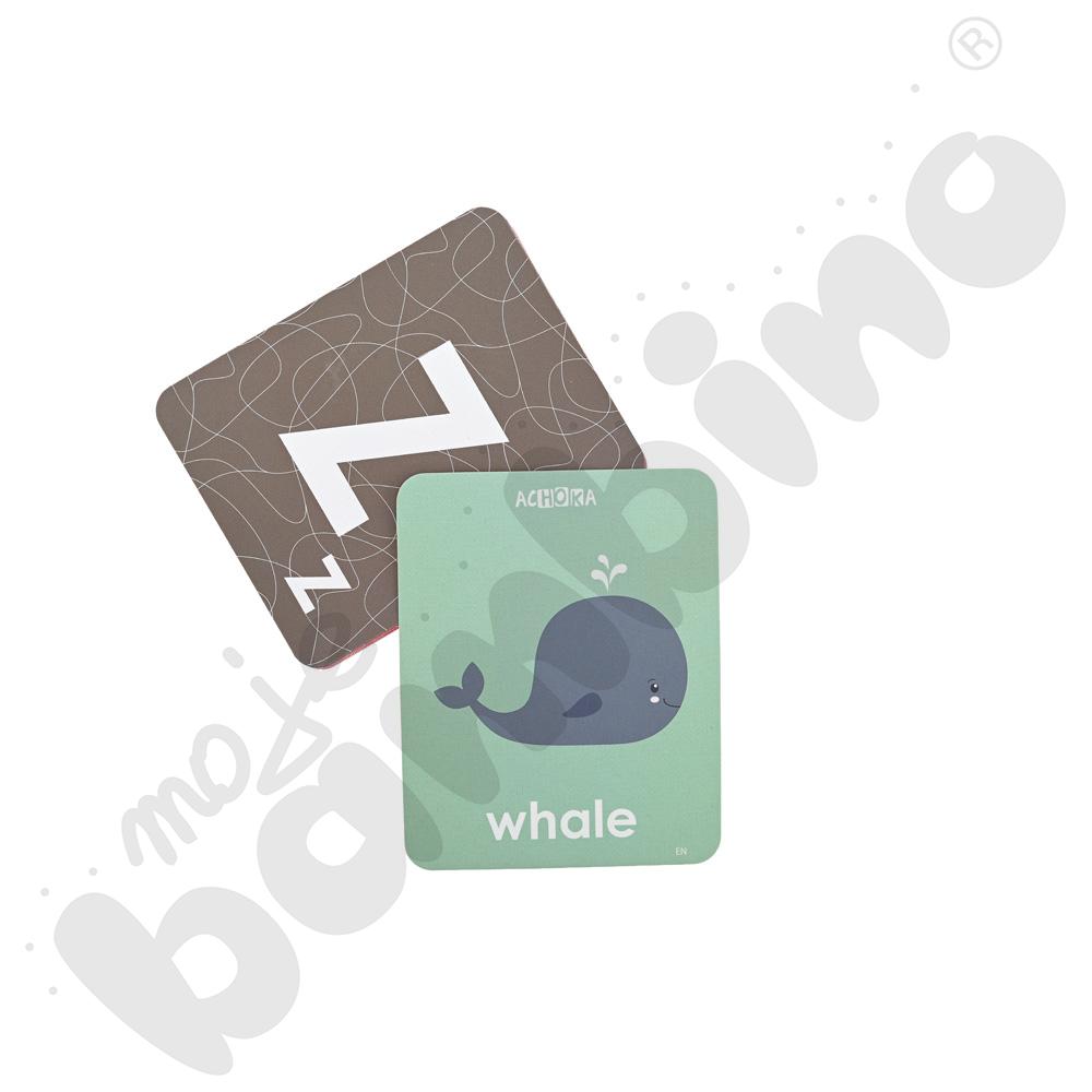 LOGI miniBot - alfabet - w języku angielskim