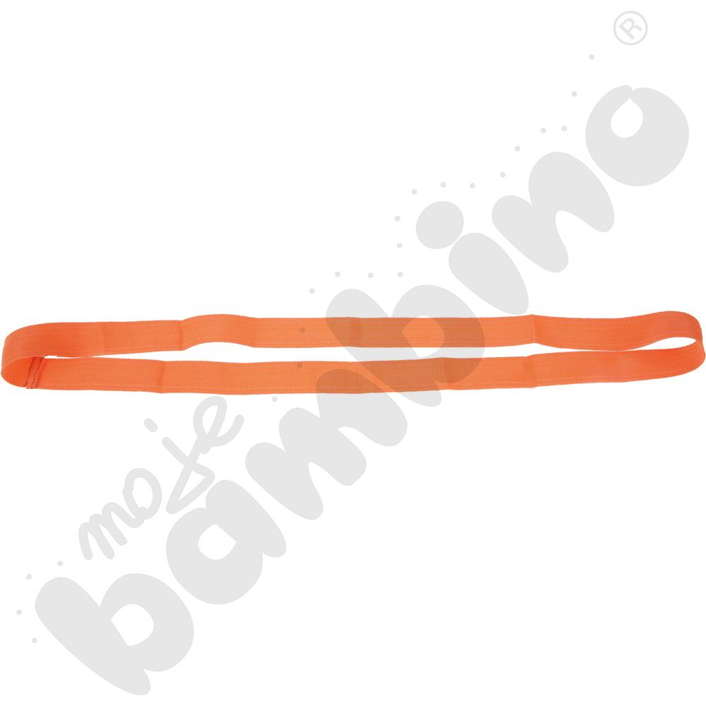 Szarfa pomarańczowa, dł. 120 cm