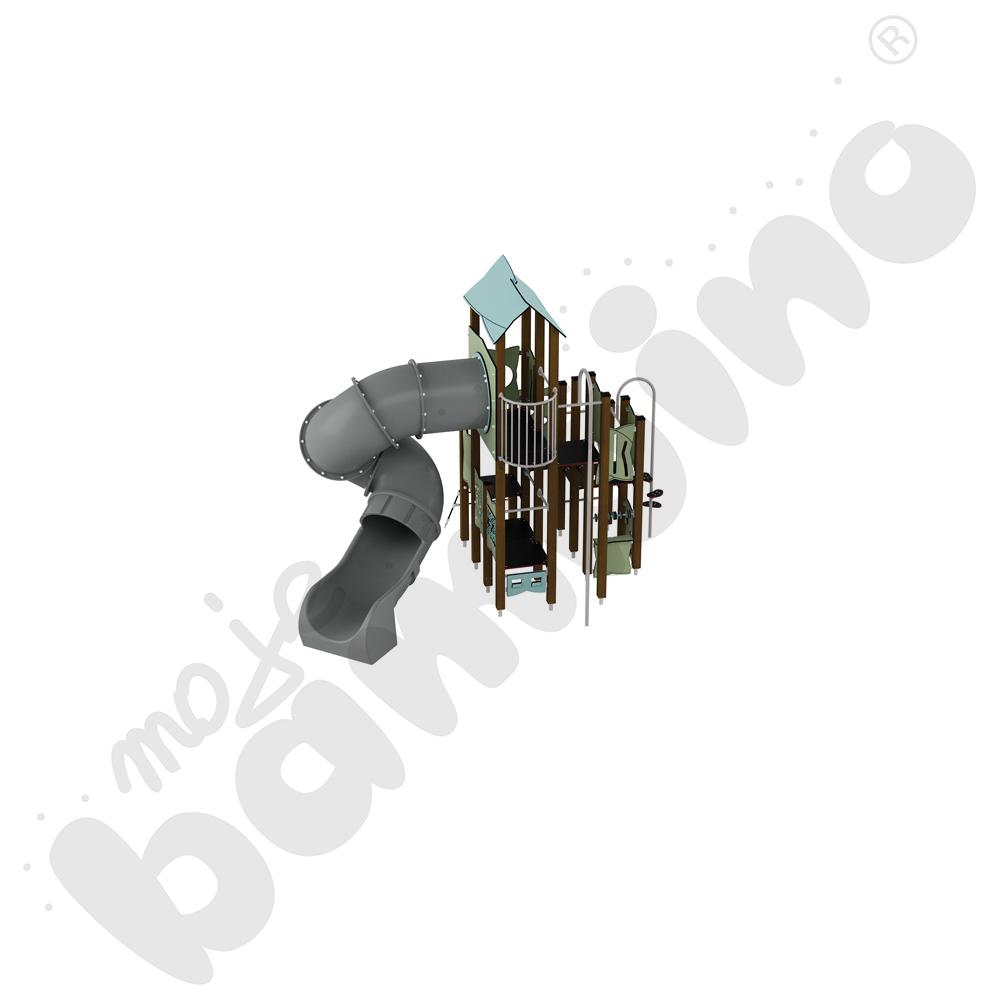 Zestaw Urbi 14, słupy drewniane C