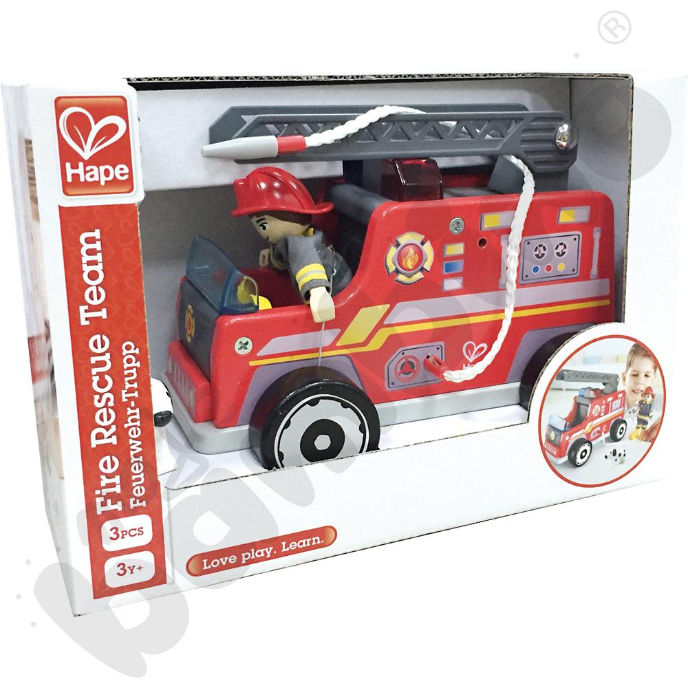 Wóz strażacki z figurkami