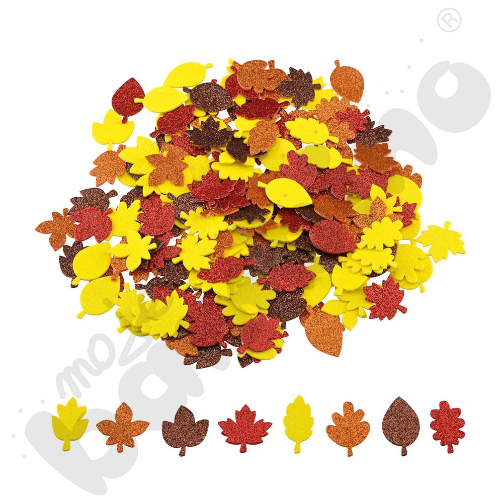 Naklejki piankowe - jesienne liście