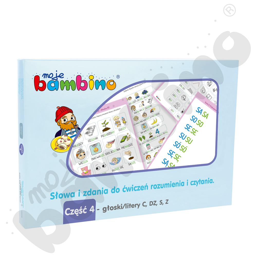 Słowa i zdania do ćwiczeń rozumienia i czytania. Część 4 - głoski/litery  c, z, dz, s Słowa i zdania do ćwiczeń rozumienia i czytania. Część 4 - głoski/litery  c, z, dz, s
