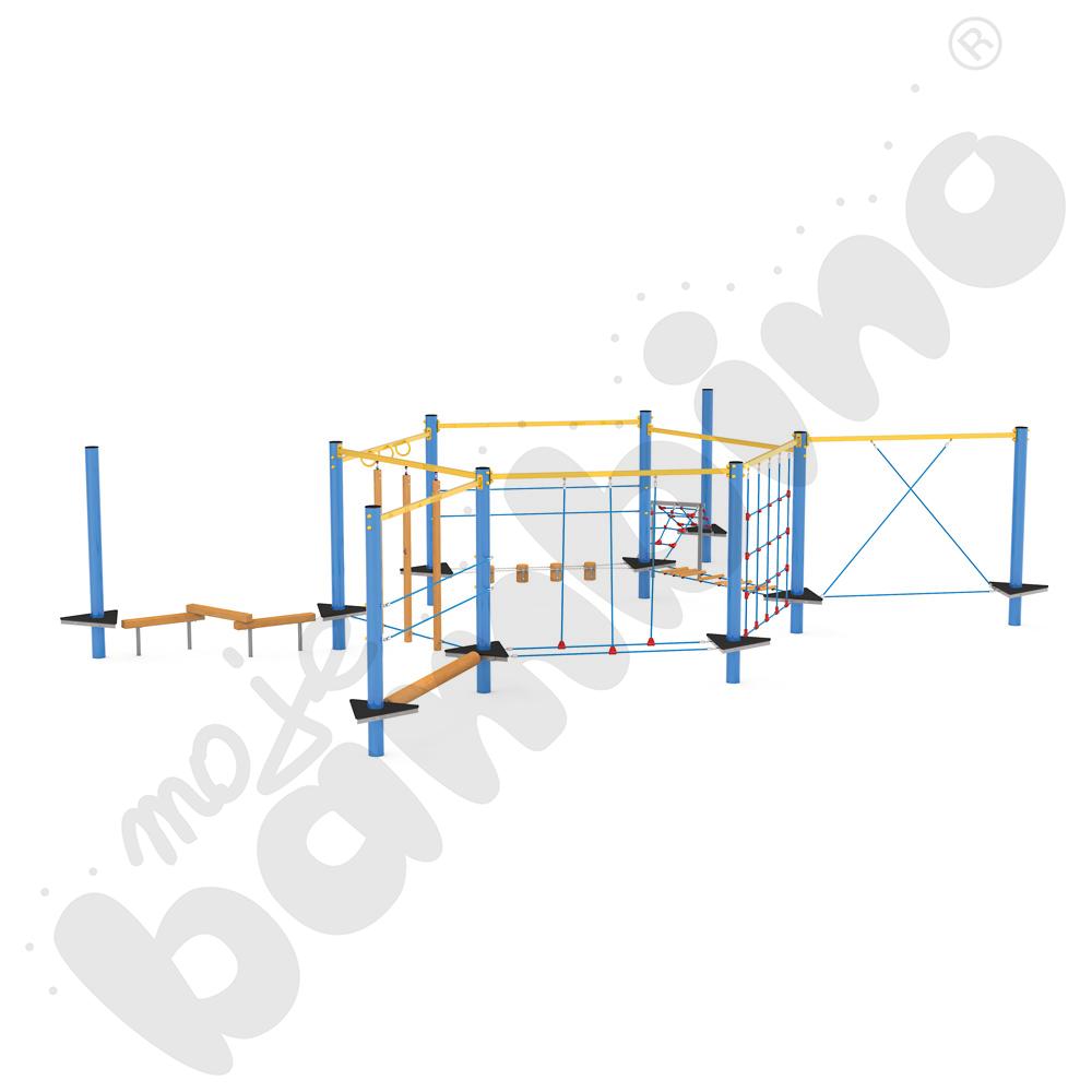 Zestaw Mini park linowy 7 Metal