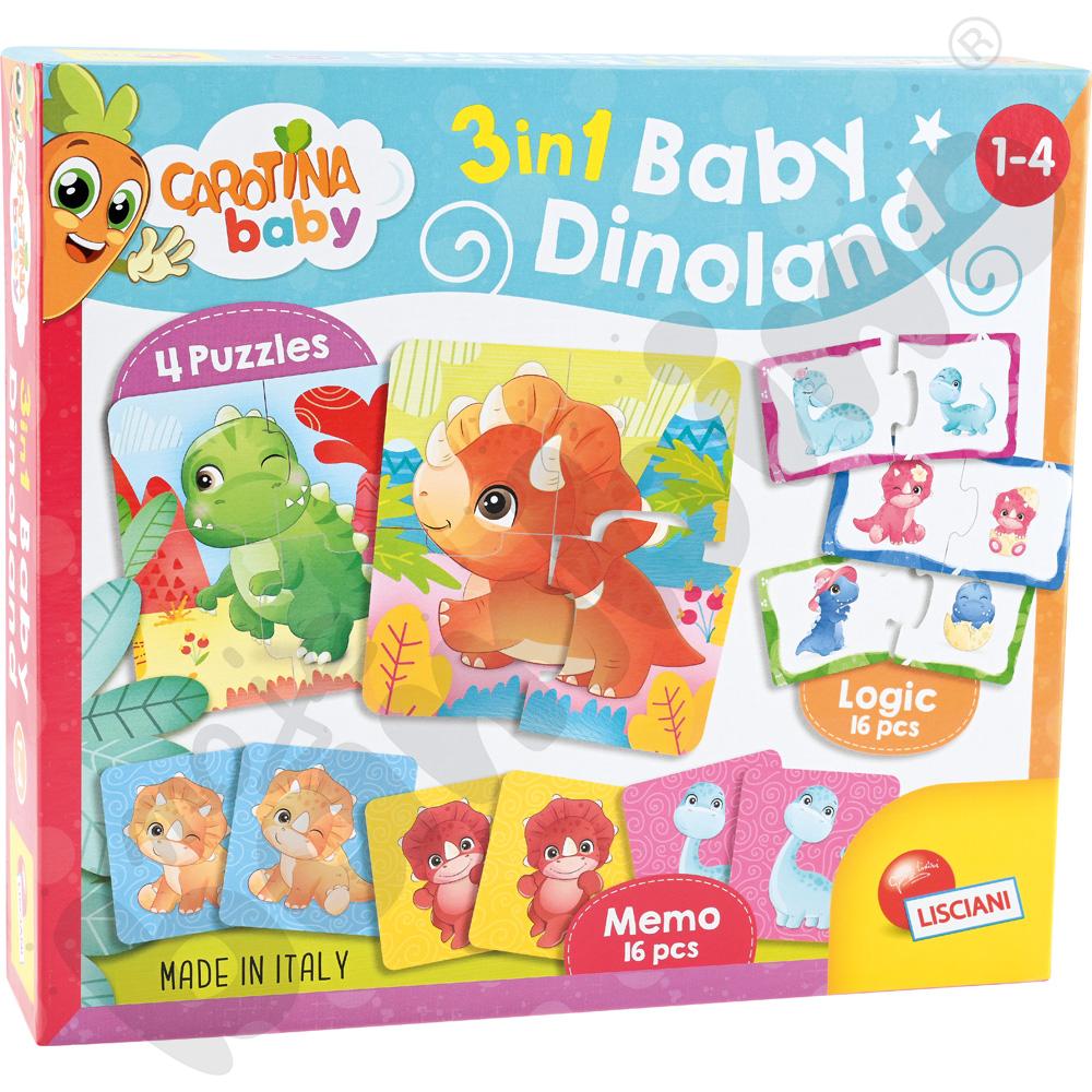 Dinoland - gry edukacyjne 3 w 1