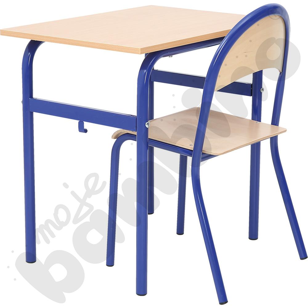 Krzesło P rozm. 4 niebieskie