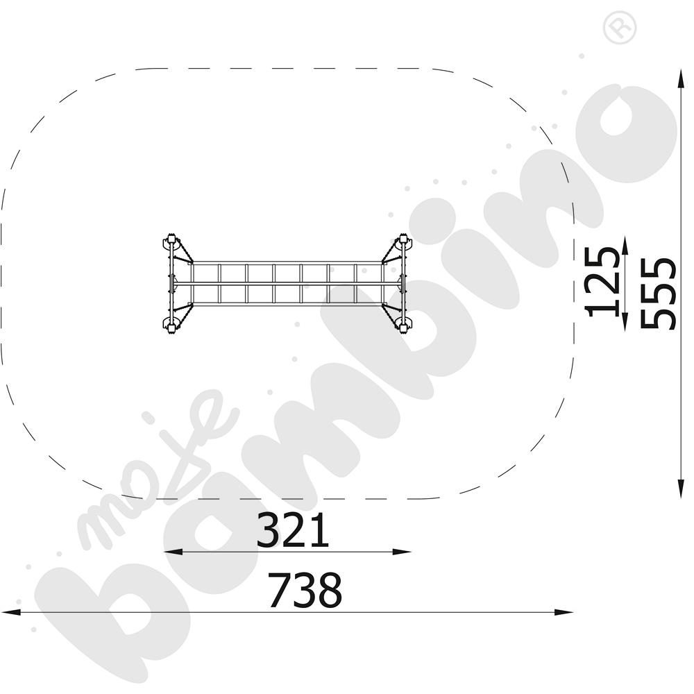 NinjaWorkout Starter - Lewitująca drabinka