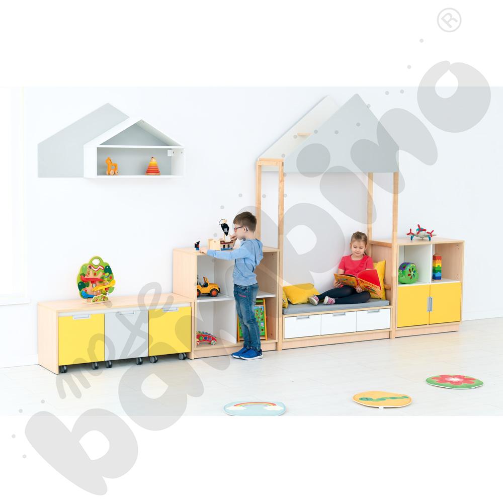 Quadro - zestaw 175, 90 st., skrzynia klon jasny