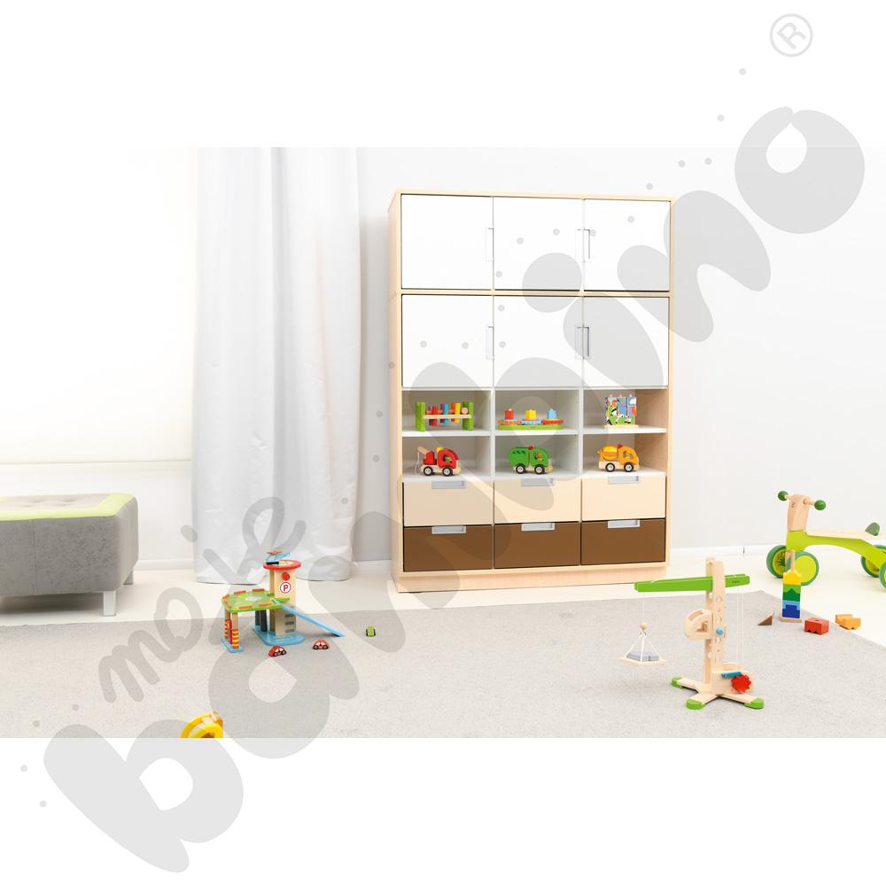 Quadro - zestaw 95, 90 st., skrzynia klon jasny
