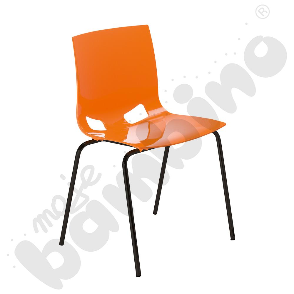 Krzesło Fondo pomarańczowe