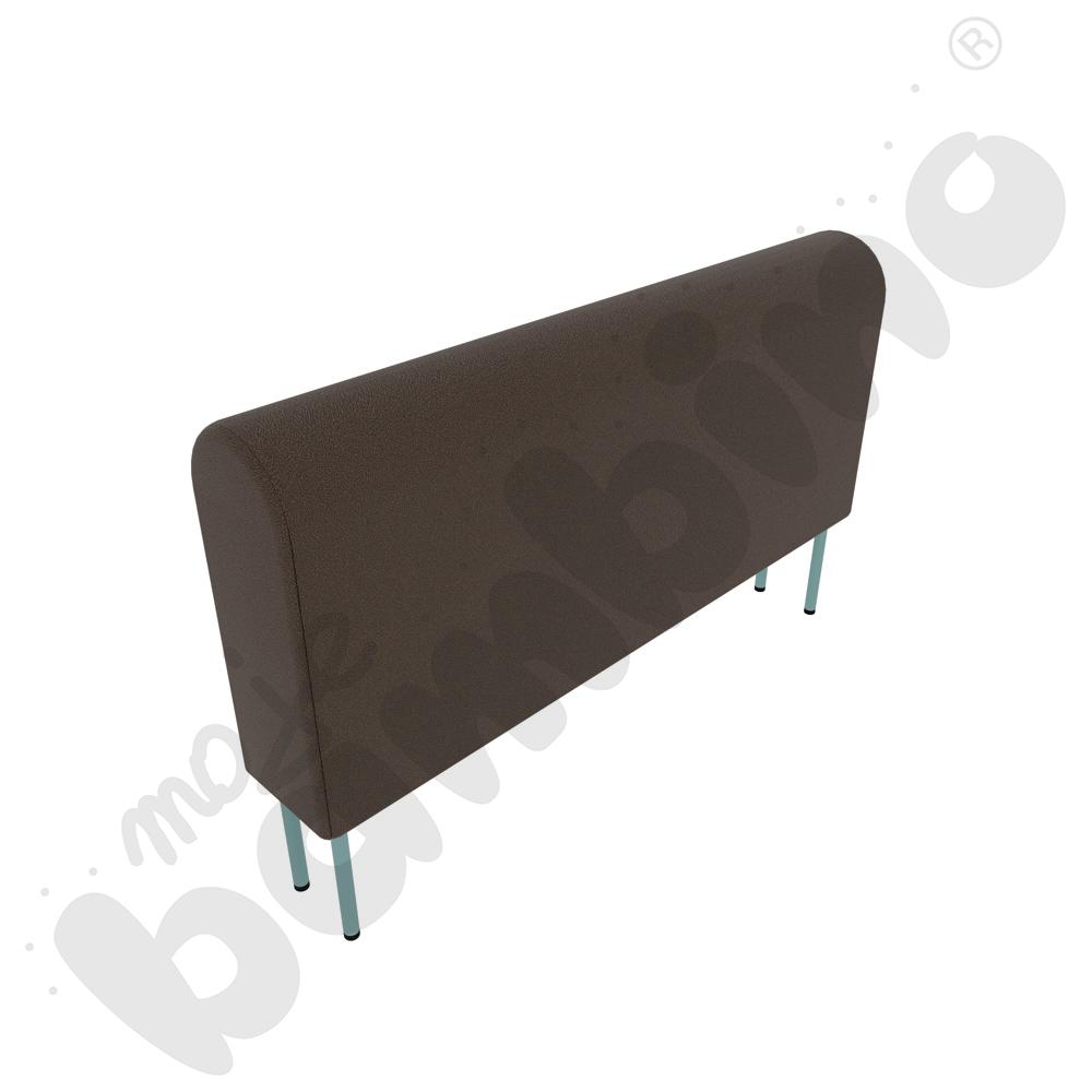 Moduł Versa 120x20x74 cm z filcowymi stopkami, stelaż turkusowy, tkanina BD07