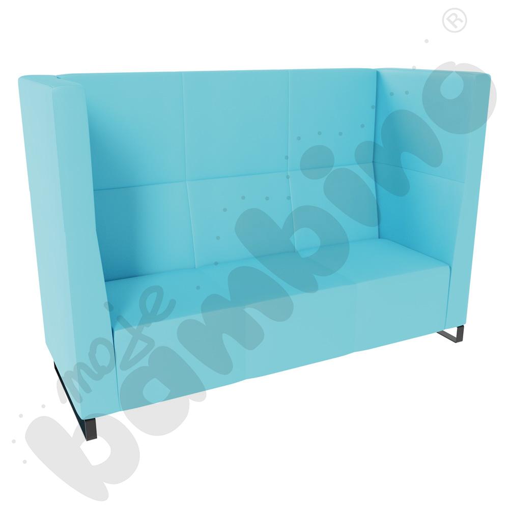 Sofa Universum 3-os. wys. 133 cm, 2 boki średnie, tkanina MT12