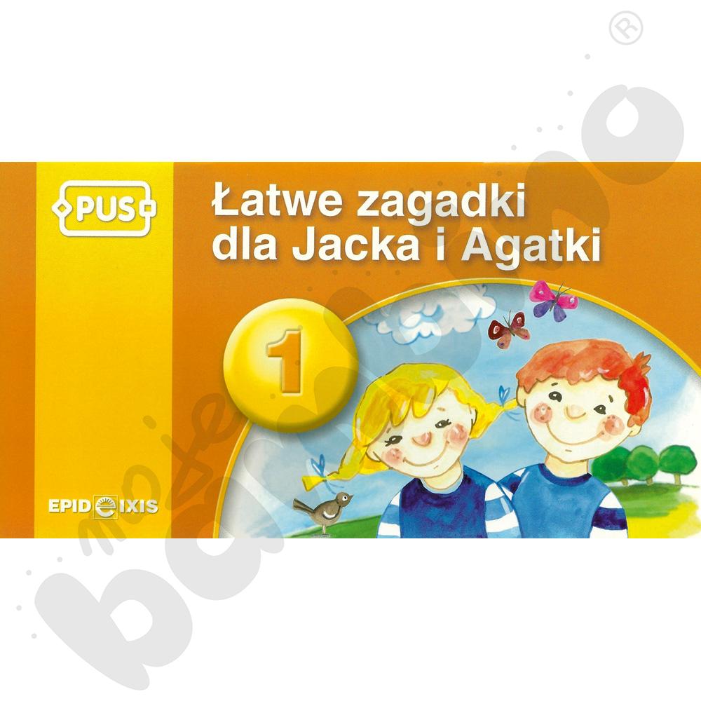 Łatwe zagadki Jacka i Agatki cz. 1
