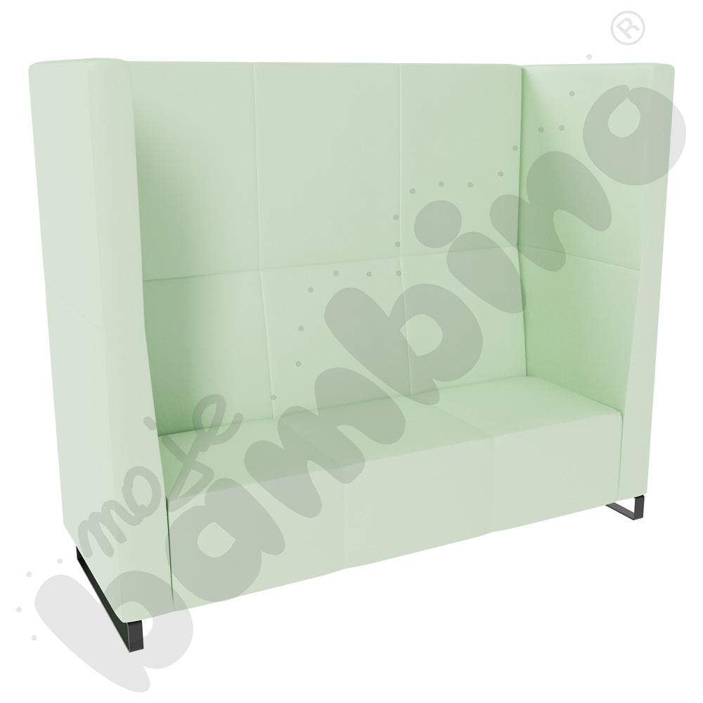 Sofa Universum 3-os. wys. 163 cm, 2 boki wysokie, tkanina MT16