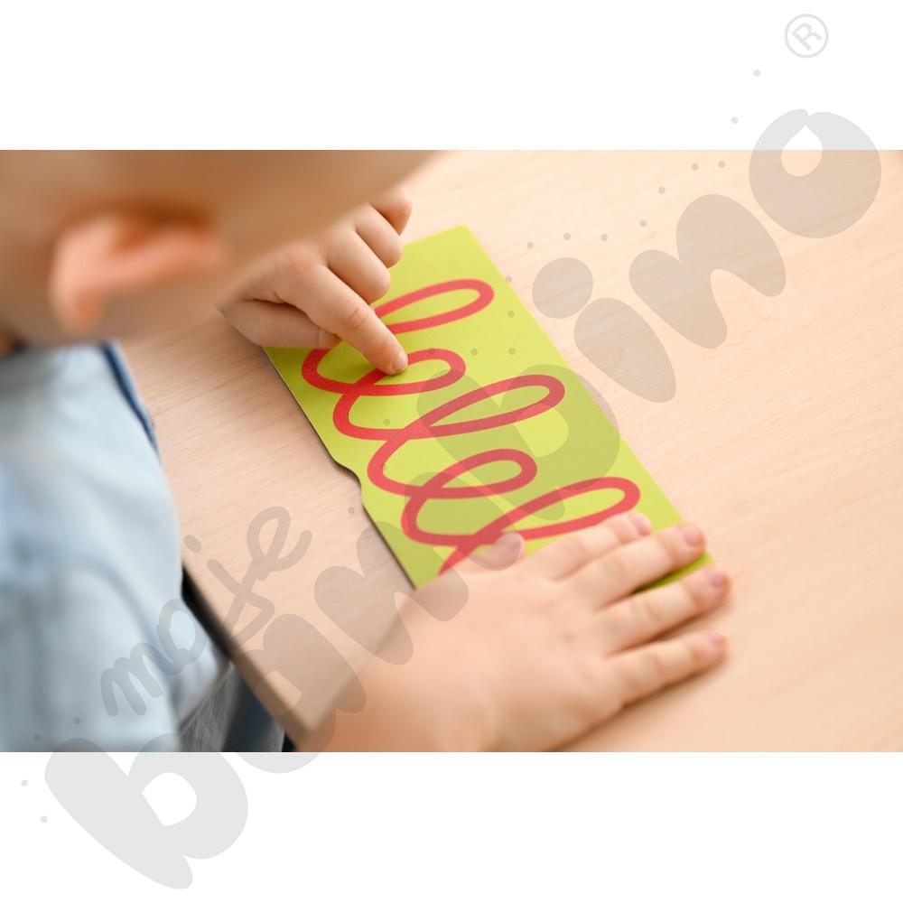 Karty dotykowe – liczby i wprowadzanie do nauki czytania