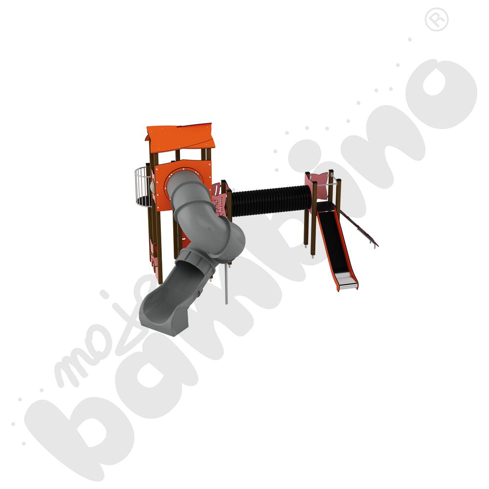 Zestaw Urbi 13, słupy drewniane A