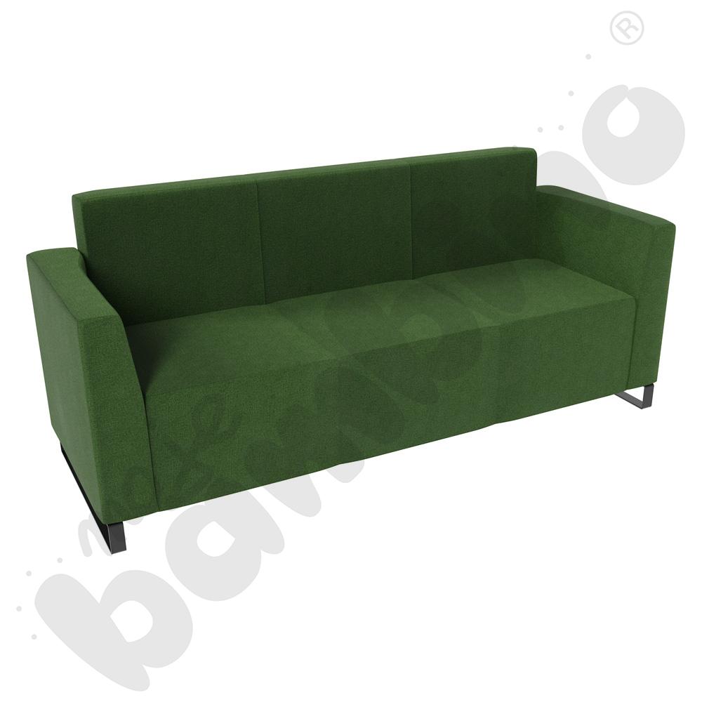 Sofa Universum 3-os. wys. 82 cm, 2 boki niskie, tkanina KG11