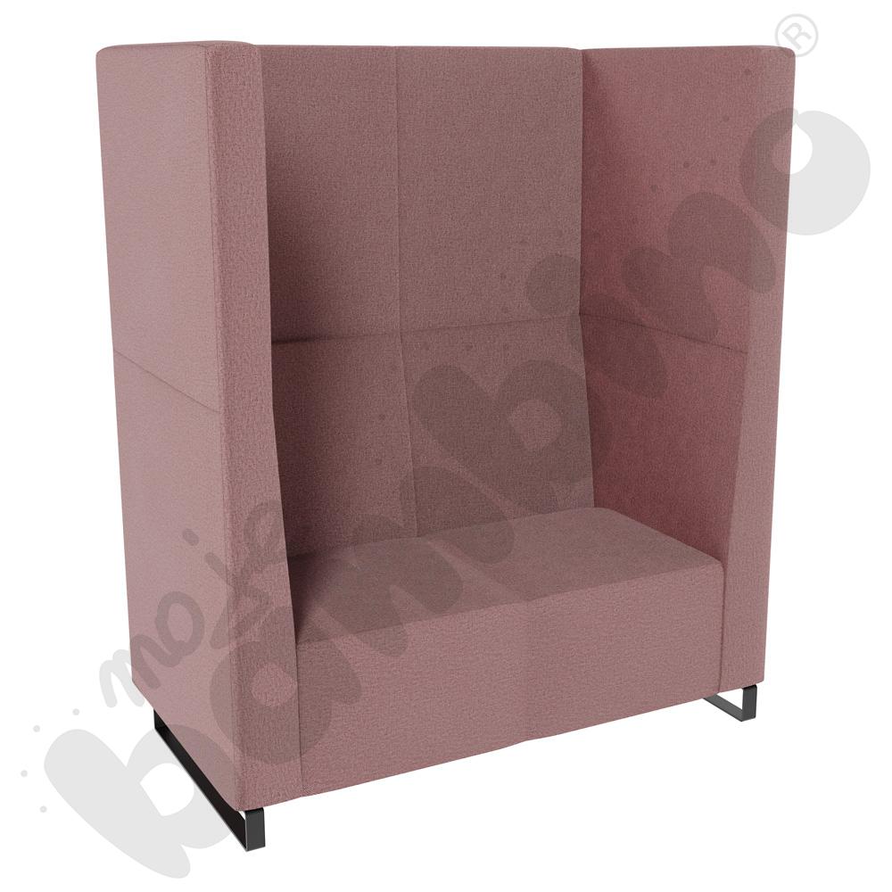 Sofa Universum 2-os. wys. 163 cm, 2 boki wysokie, tkanina KG19