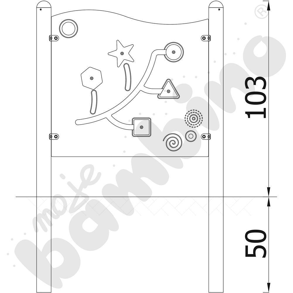 Milo - tablica Kształty