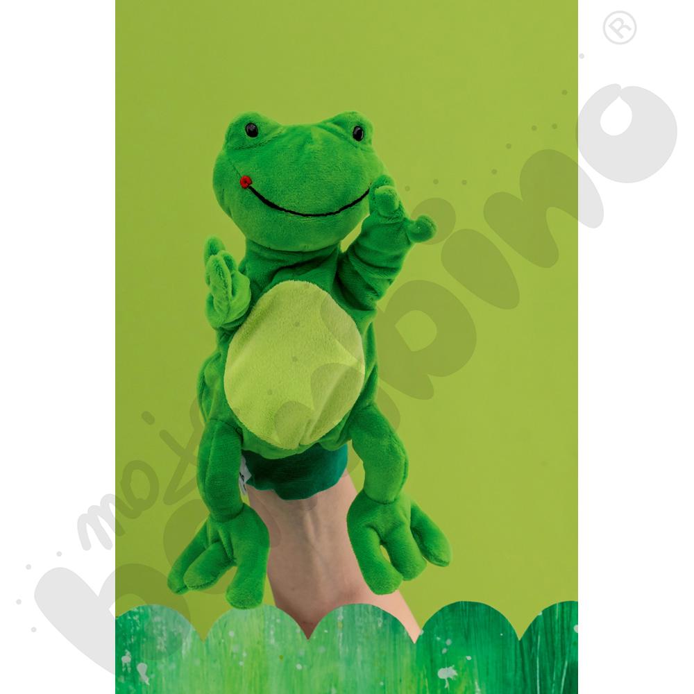 Rękawica pacynka – żabka