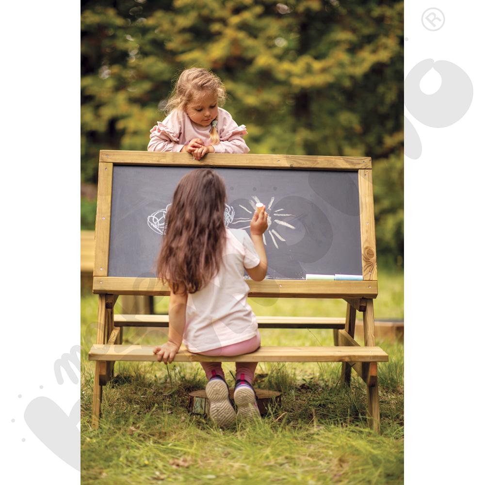 Tablica do rysowania z siedziskiem Terra z kotwami