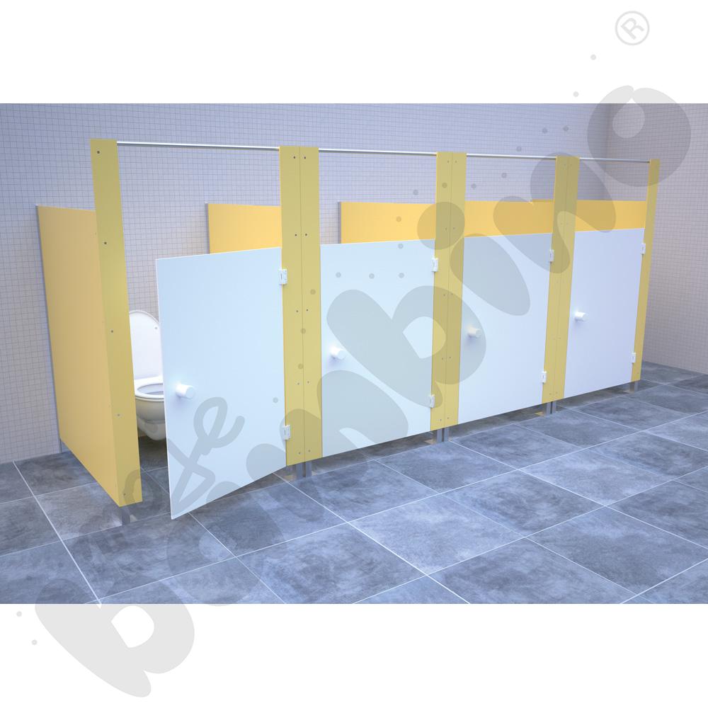 Kabina WC Aqua - moduł dodatkowy żółty