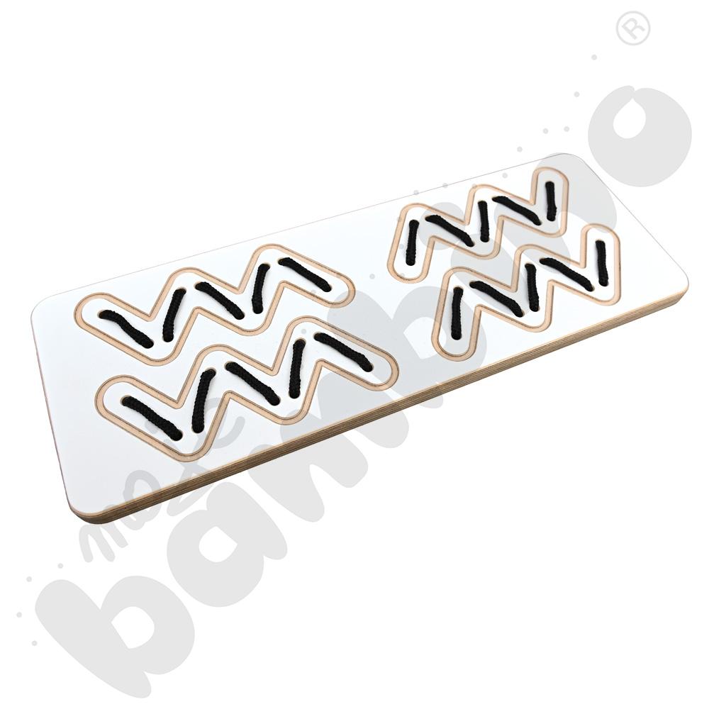 Ścieżki sensoryczne Good Wood - białe - MED Ścieżki sensoryczne Good Wood - białe - MED