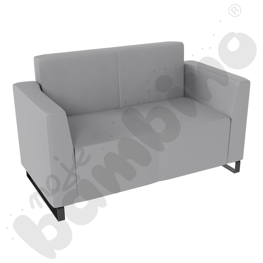 Sofa Universum 2-os. wys. 82 cm, 2 boki niskie, tkanina MT02