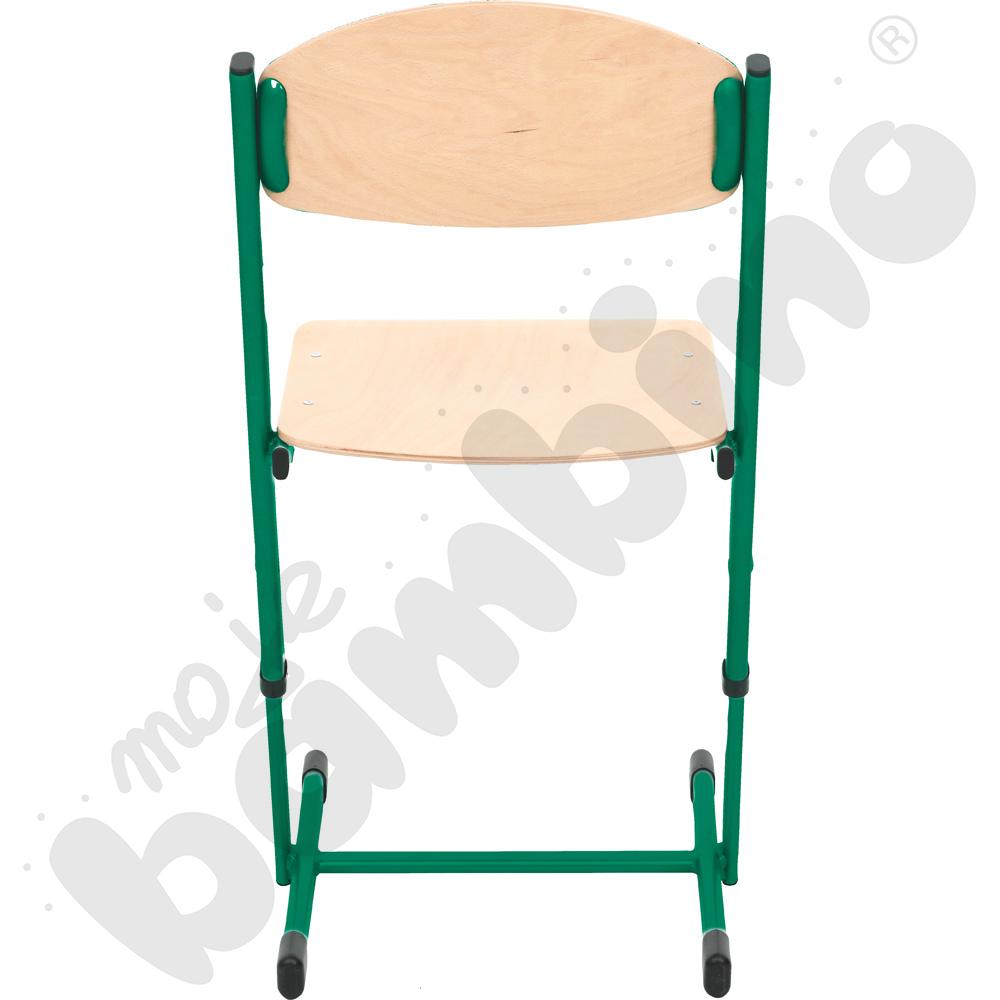 Krzesło T wzmocnione regulowane rozm. 6-7 zielone