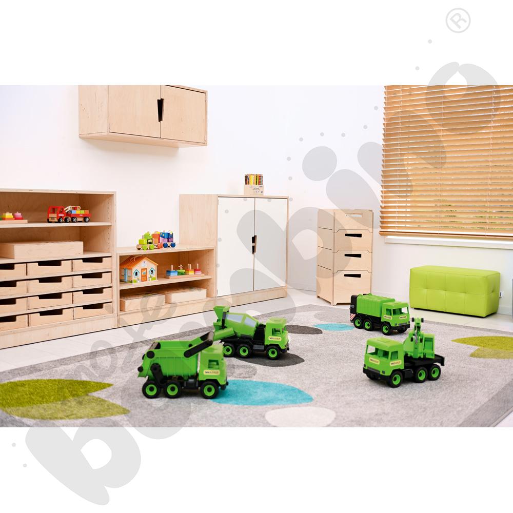 Middle Truck - wywrotka Kacpra - zielona