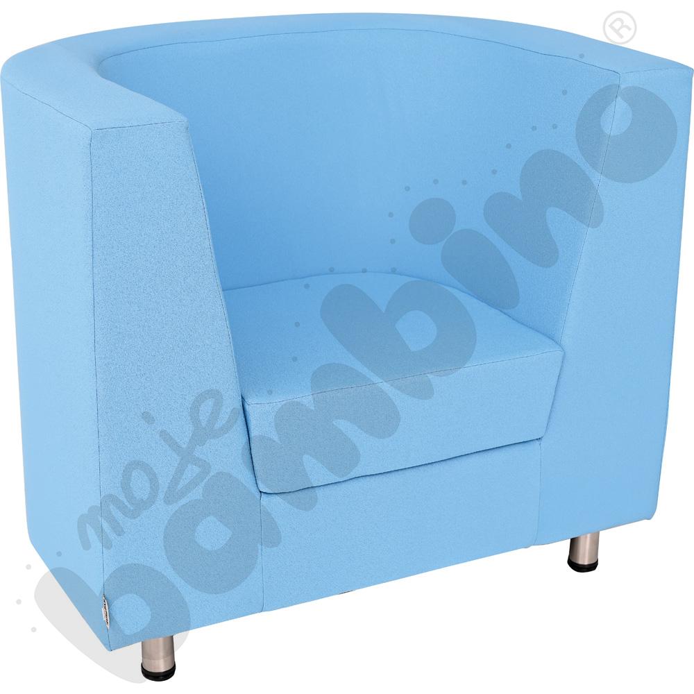 Fotel Verba jasnoniebieski