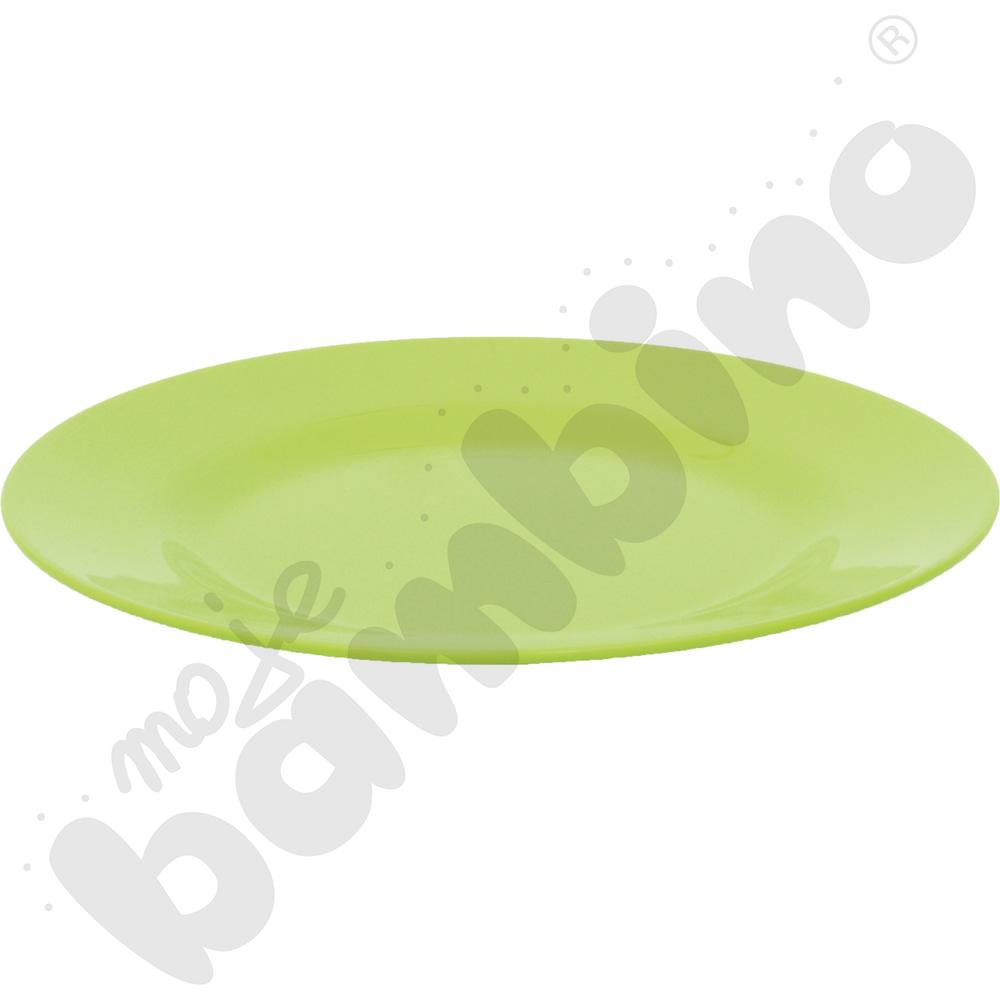 Płytki talerz 18 cm - zielony