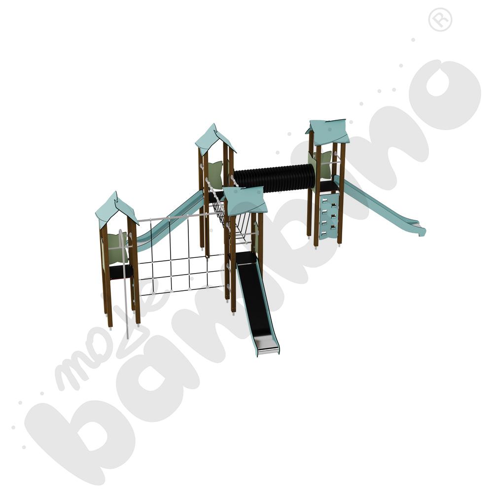 Zestaw Urbi 10, słupy drewniane C