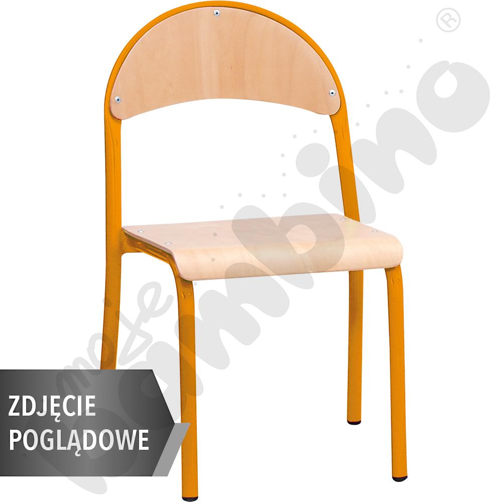 Krzesło P rozm. 4 pomarańczowe